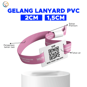 Gelang Konser Lanyard PVC