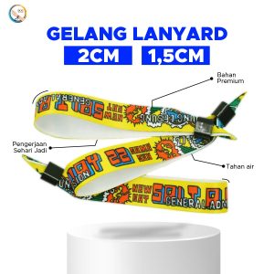 Gelang Tiket Lanyard